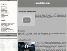 Tablet Screenshot of euskalchip.com